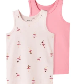 Name It Undertrøjer - Noos - NmfTank - 2-pak - Pearl/Peony/Balla