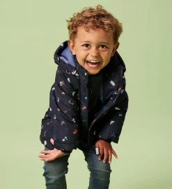 Name It Vinterjakke - NmmMax - Dark Sapphire/TRANSPORT