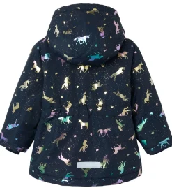 Name It Vinterjakke - Noos - NmfMaxi - Dark Sapphire/Unicorn