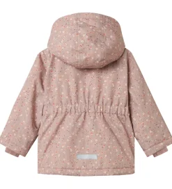 Name It Vinterjakke - Noos - NmfMaxi - Woodrose/Flower