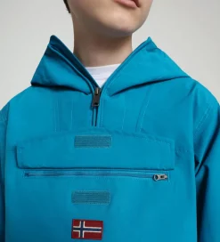 Napapijri Sommerjakke - Rainforest Anorak - Mykonos Blue