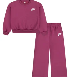 Nike Bluse/Bukser - Wide Leg - Sweet Beet