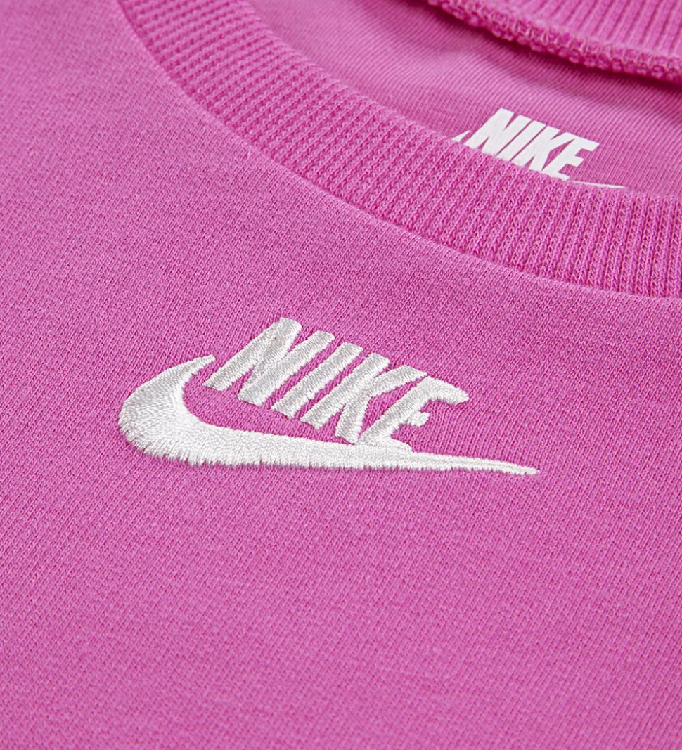 Nike Shortssæt - T-shirt/Shorts - Playful Pink