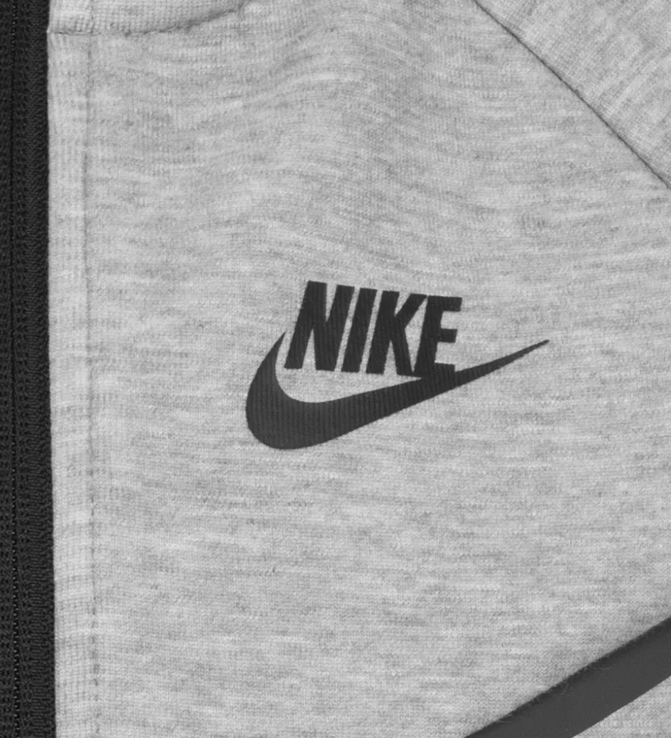 Nike Sæt - Cardigan/Bukser - Gråmeleret m. Sort