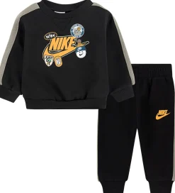 Nike Sweatsæt - Fleece - Sort