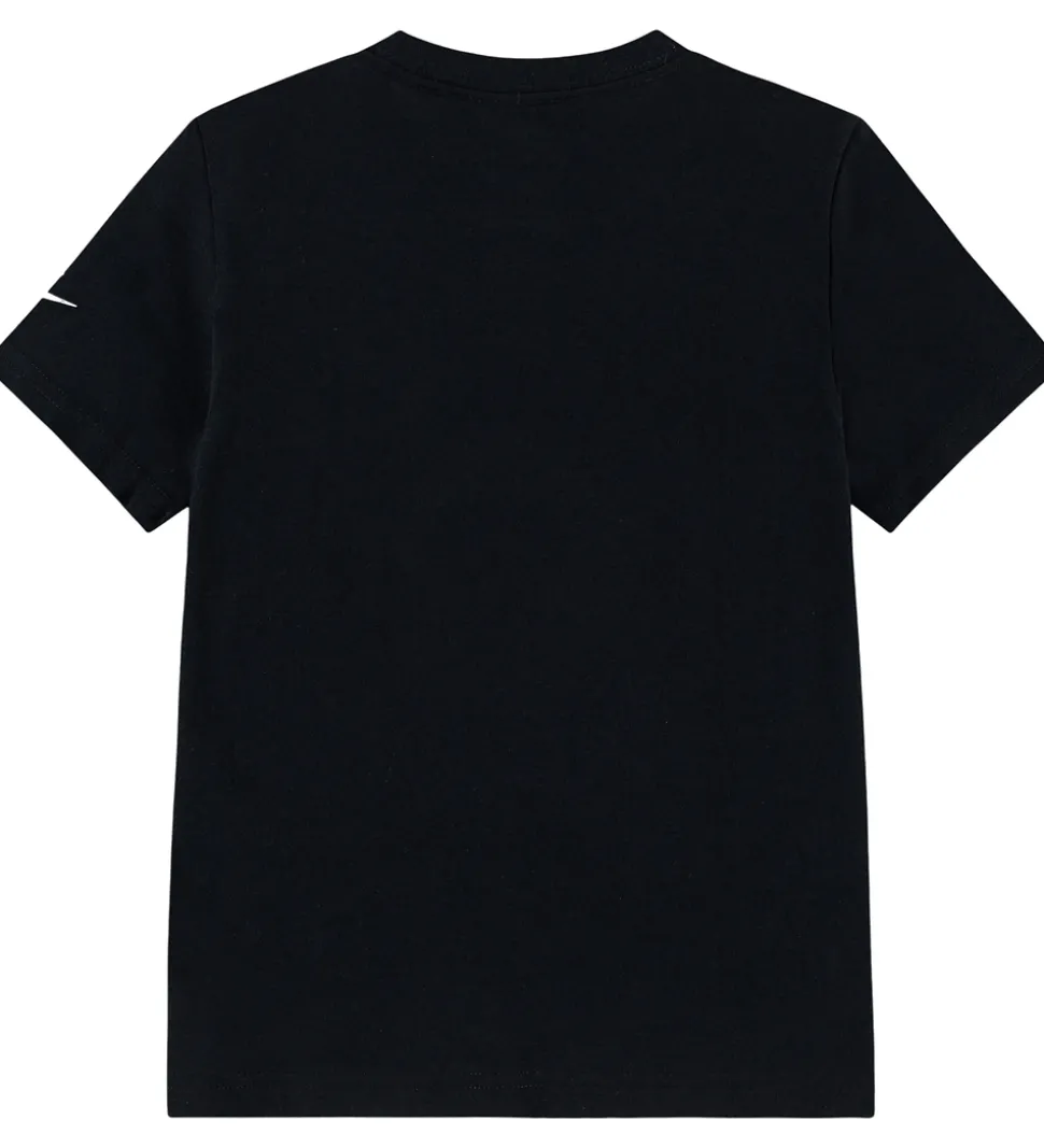 Nike T-shirt - Futura evergreen - Black/Metallic Gold