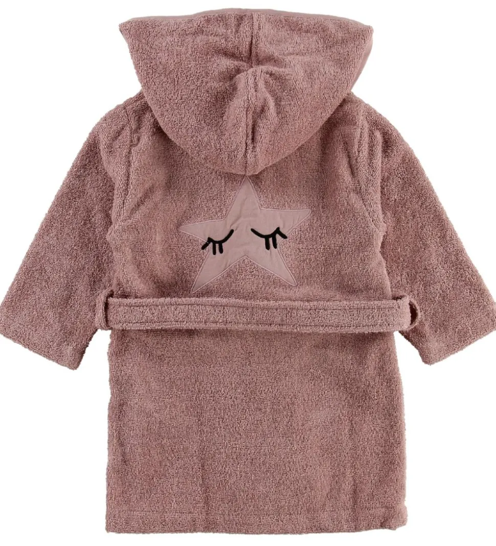 Nørgaard Madsens Badekåbe - Rosa m. Øjne