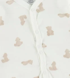 Petit Bateau Natdragt - Marshmallow/Brun