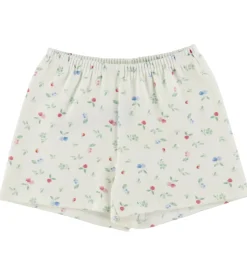 Petit Bateau Nattøj - 2-Delt - Marshmallow/Multicolor