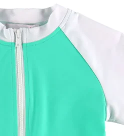 Petit Crabe Badeheldragt - Multicolor - UV50+ - Parrot/White