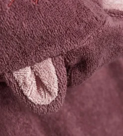 Pippi Baby Badekåbe - Old Rose m. Kat