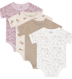 Pippi Baby Bodyer k/æ - 4-pak - Violet Ice