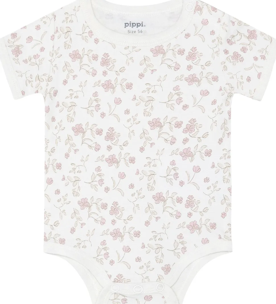 Pippi Baby Bodyer k/æ - 4-pak - Violet Ice