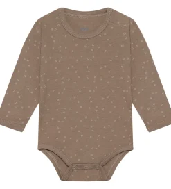 Pippi Baby Bodyer l/æ - 4-pak - Flint Stone