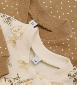 Pippi Baby Heldragter - Natdragter - 2-pak - Whitecap Grey