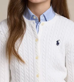 Polo Ralph Lauren Cardigan - Strik - Hvid