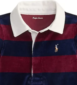 Polo Ralph Lauren Heldragt - Velour - Classic Wine/Navy