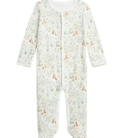 Polo Ralph Lauren Heldragt - Hvid m. Blomster/Harer