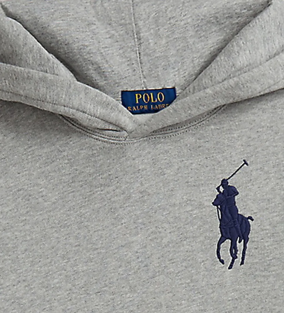 Polo Ralph Lauren Hættetrøje - Andover Heather m. Navy
