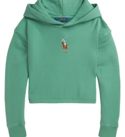 Polo Ralph Lauren Hættetrøje - Cropped - Grøn