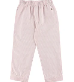 Polo Ralph Lauren Nattøj - Oxford - Bath Pink/White Striped