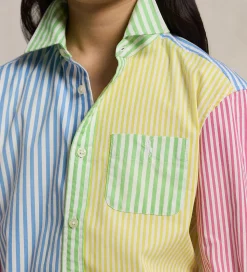 Polo Ralph Lauren Skjorte - Fun - Multifarvet m. Striber