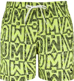 Puma Badeshorts - Lemon/Sort