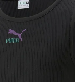 Puma Top - Classic GRL Cropped - Sort