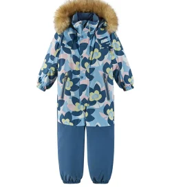 Reima Flyverdragt - Kipina - Frozen Blue m. Blomster