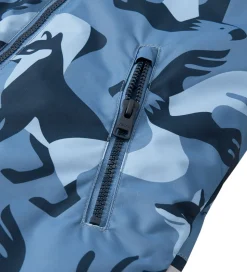 Reima Flyverdragt - Kurikka - Blue Ocean m. Print