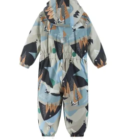 Reima Flyverdragt - Puhuri - Earthy Beige m. Print