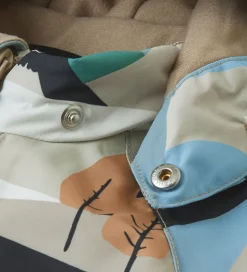 Reima Flyverdragt - Puhuri - Earthy Beige m. Print