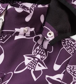 Reima Softshelldragt m. Fleece - Nurmes - Lilla m. Ræve