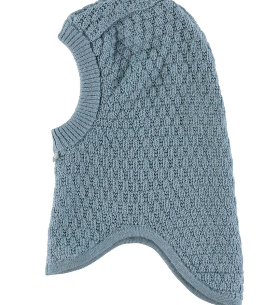 Smallstuff Elefanthue - Strik - Uld - Blue