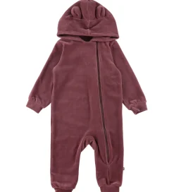 Smallstuff Heldragt - Velour - Dark Rose