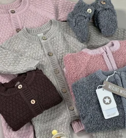 Smallstuff Hjemmesko - Uld - Grey Melange