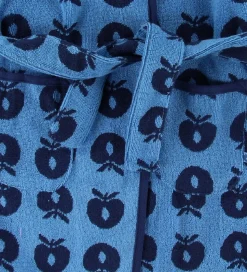 Småfolk Badekåbe - Blue Grotto m. Æbler