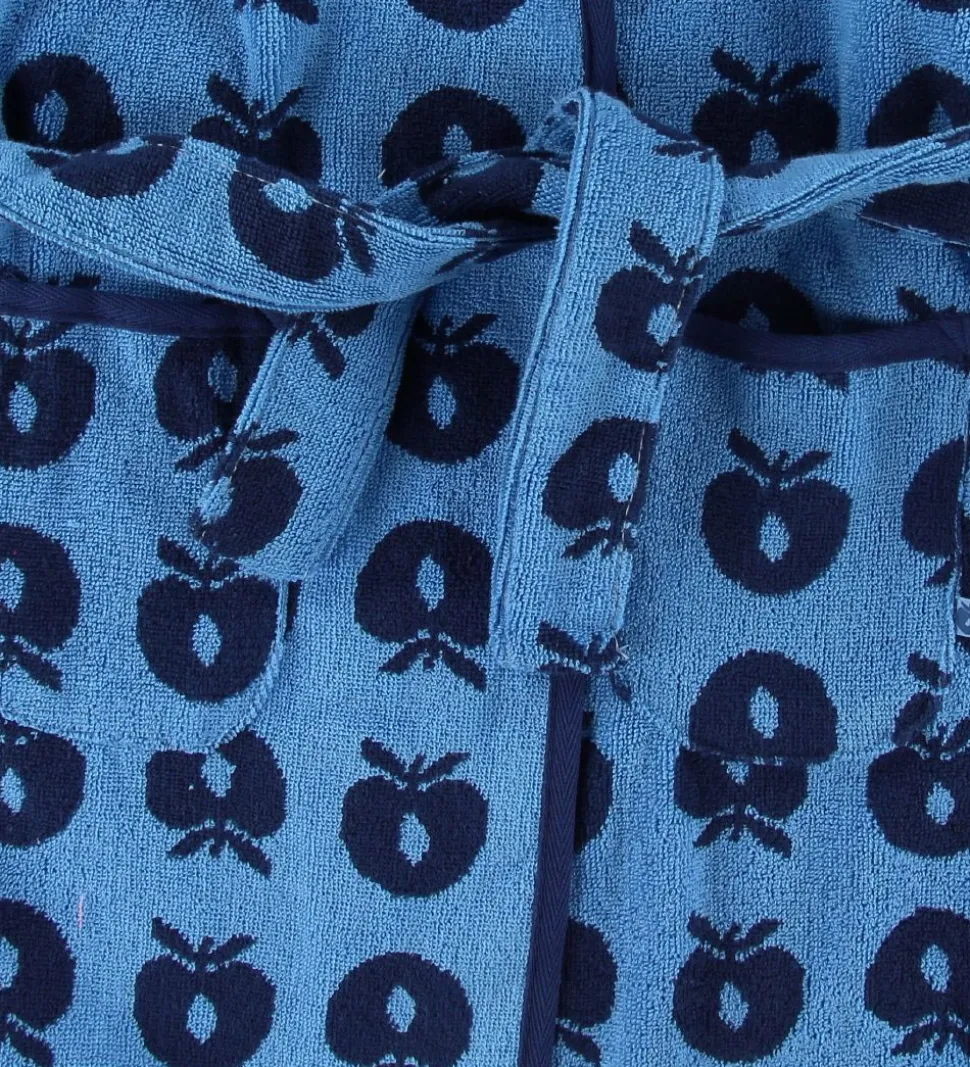 Småfolk Badekåbe - Blue Grotto m. Æbler