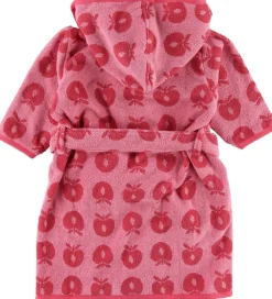 Småfolk Badekåbe - Sea Pink m. Æbler