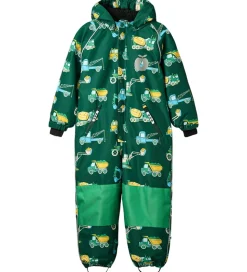 Småfolk Flyverdragt - Evergreen m. Køretøjer