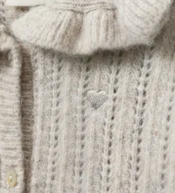 Sofie Schnoor Cardigan - Strik - Hennysk - Ecru Melange