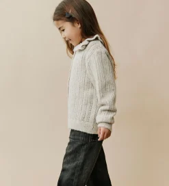 Sofie Schnoor Cardigan - Strik - Hennysk - Ecru Melange