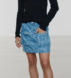 Sofie Schnoor Nederdel - Larasy - Light Denim Blue