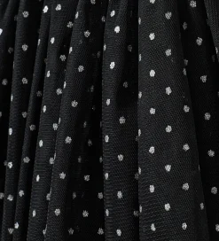 Sofie Schnoor Nederdel - Tyl - Siggysk - Sort m. Prikker