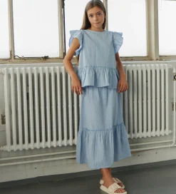Sofie Schnoor Nederdel - Vivisy - Light Blue Stripe