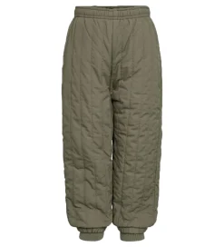 Sofie Schnoor Termobukser m. Fleece - Vitos - Kaki Gree