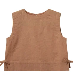 Sofie Schnoor Top - Bomuld/Hør - Ezmask - Rose Brown