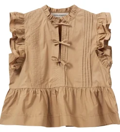 Sofie Schnoor Top - Juliettesy - Camel