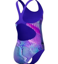 Speedo Badedragt - Digital Allover Splashback - Lilla/Pink