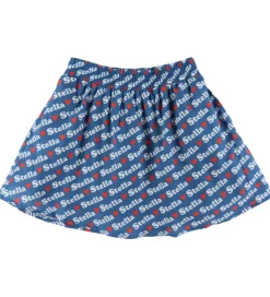 Stella McCartney Kids Nederdel - Blå m. Logoprint